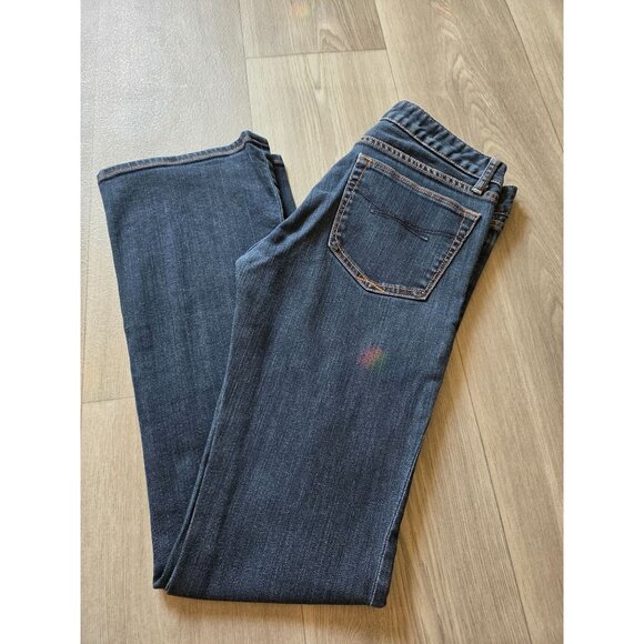 Gap 1969 Sexy Boot Jeans Dark Wash Size 27/4R Womens Denim - Picture 1 of 5